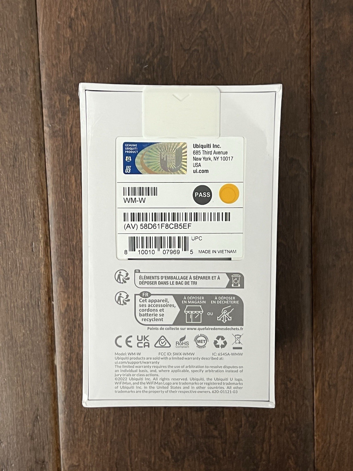 Ubiquiti UniFi WiFiMan Wizard WM-W Home Portable Spectrum Analyzer New IN HAND