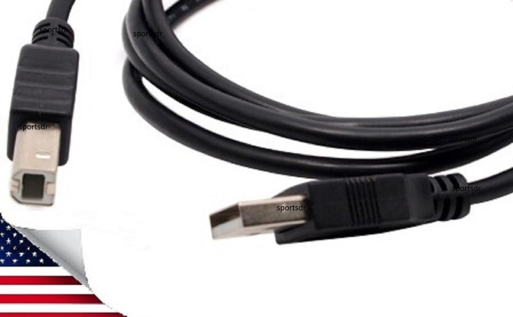New USB Cable Data Sync Wire Cord Plug for Cricut Maker 4 Smart Cutting Machine