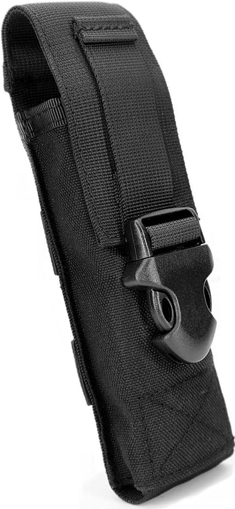 Multiuse Tool Pouch Holster Case with Adjustable Capacity for Holding Flashlight