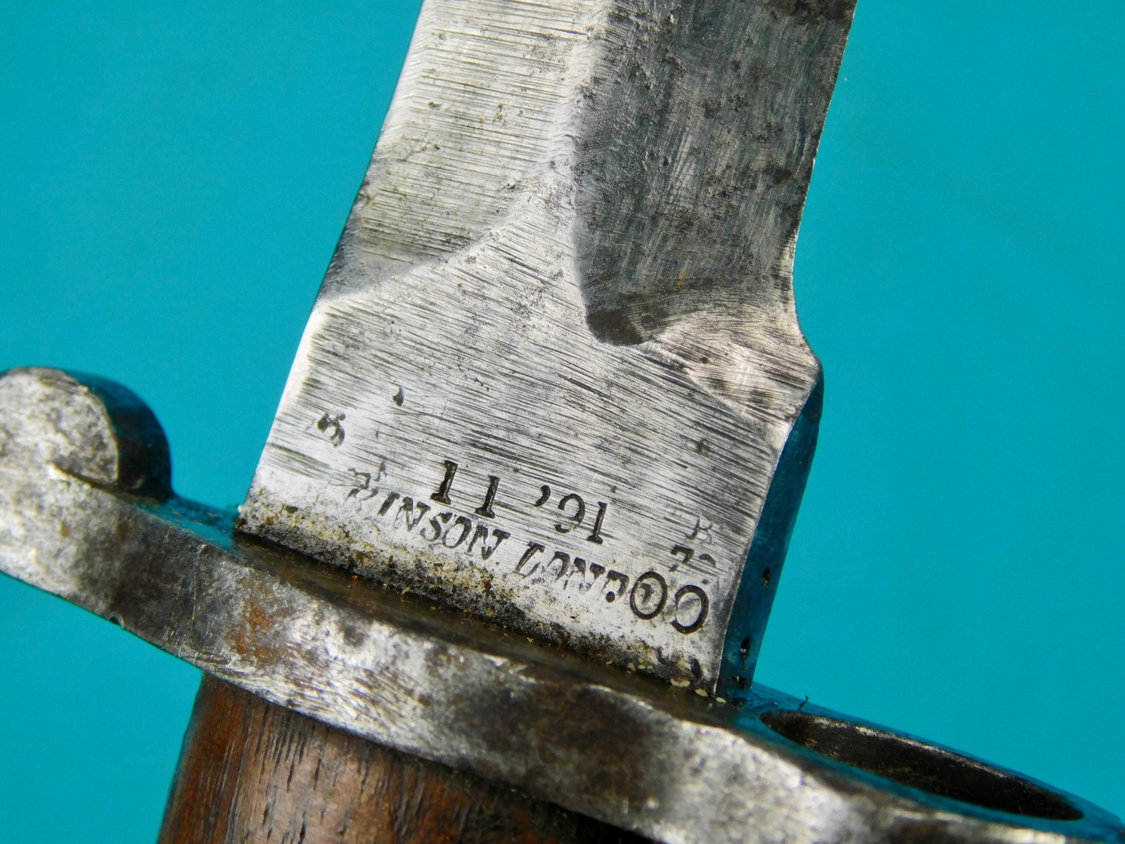 British WW1 WW2 Model 1888 Bayonet Converted to Fighting Knife