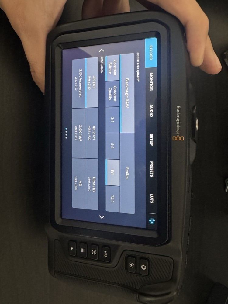 Blackmagic Pocket Cinema Camera 4K Rig