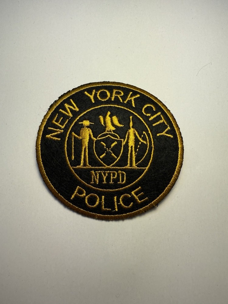NYPD Classic Old School Style Patch