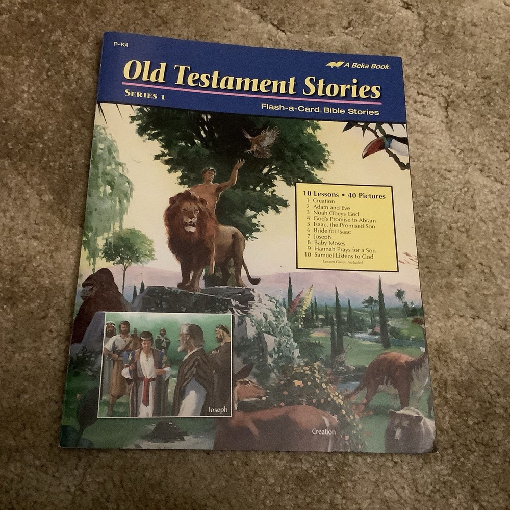 Old Testament Stories Flash A Card ABeka Book
