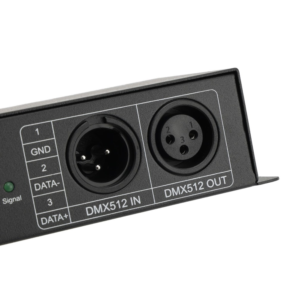 4 Channel DMX 512 Decoder RGBW PWM Dimmer Driver LED Strip Light Controller