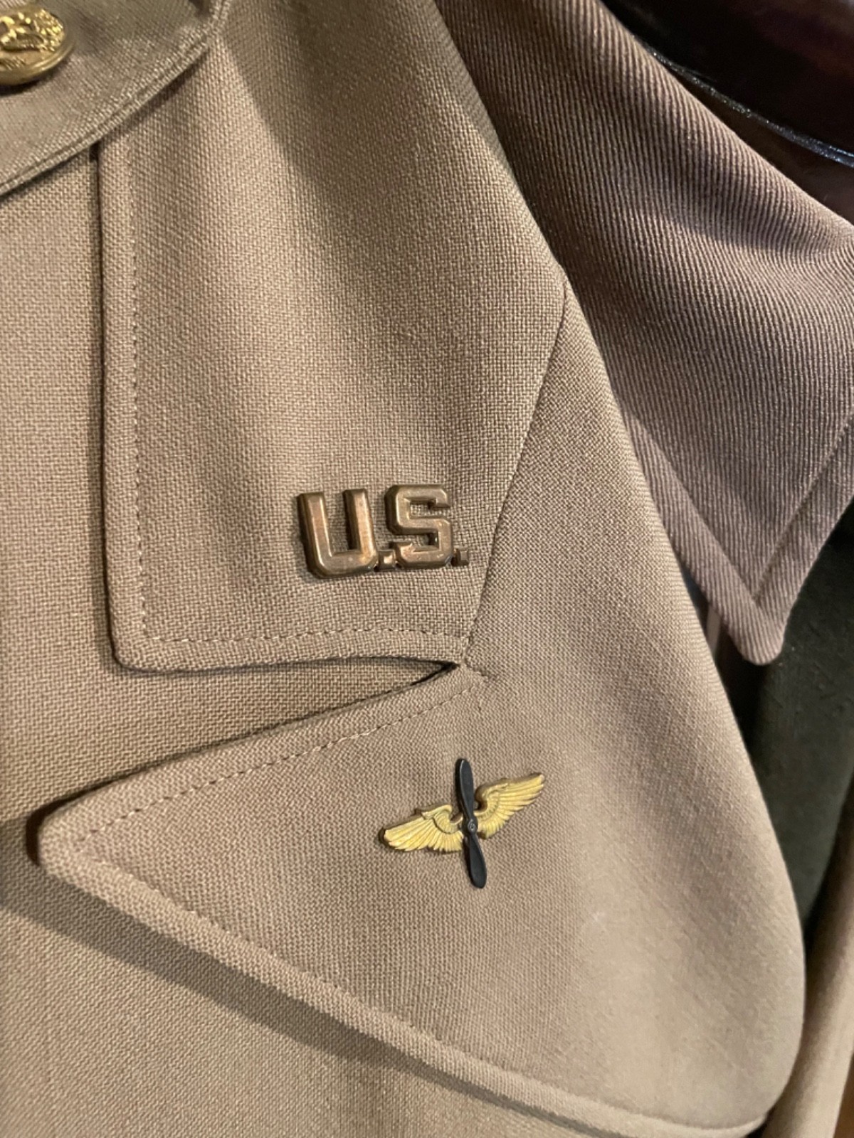 8th WW2 Captian's Pinks & Greens Air Corps Uniform