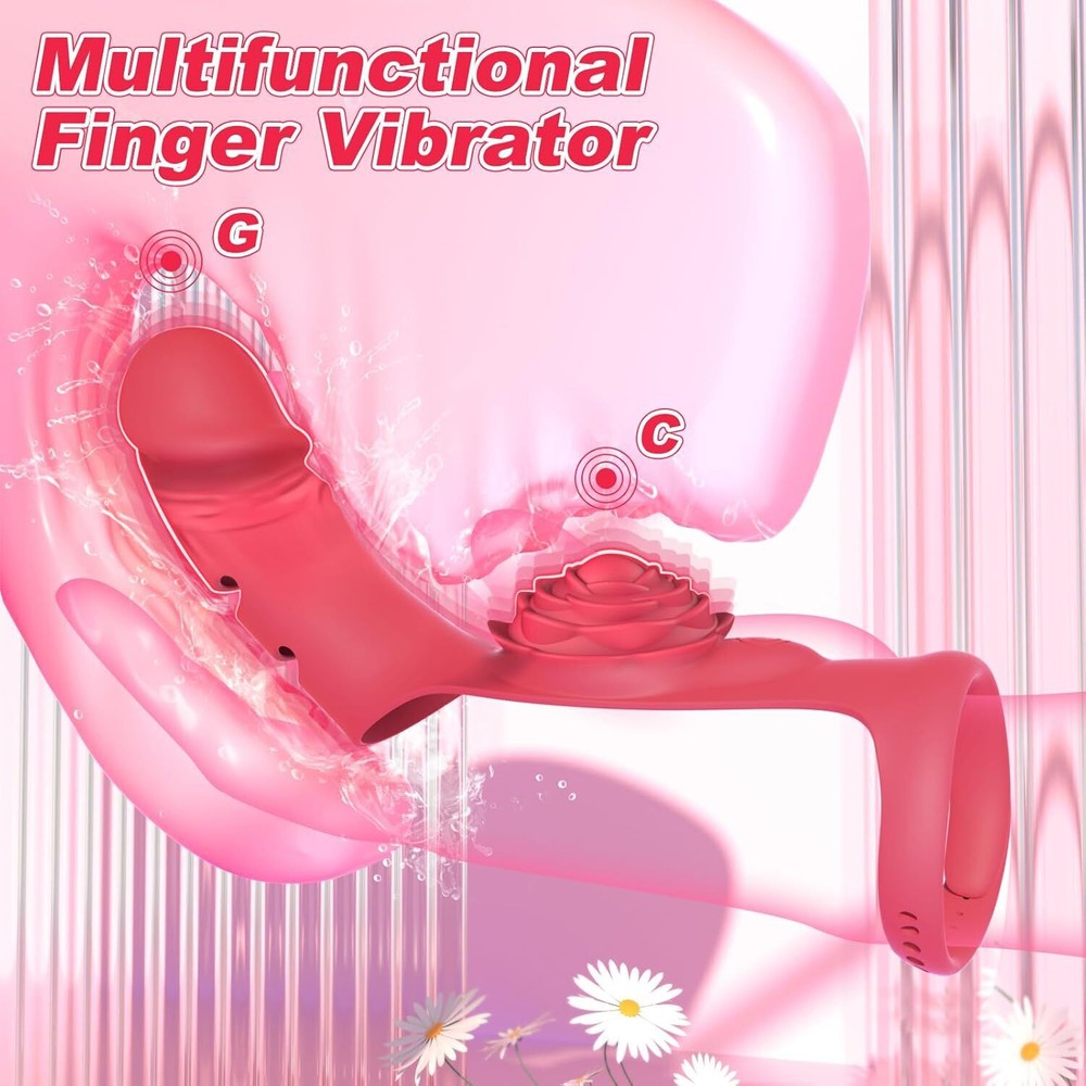 Rose Finger Vibrator