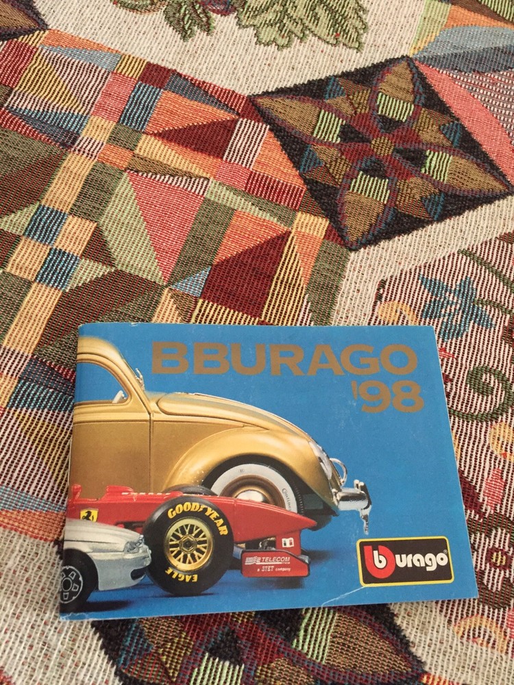 1998 Burago Car Catalog