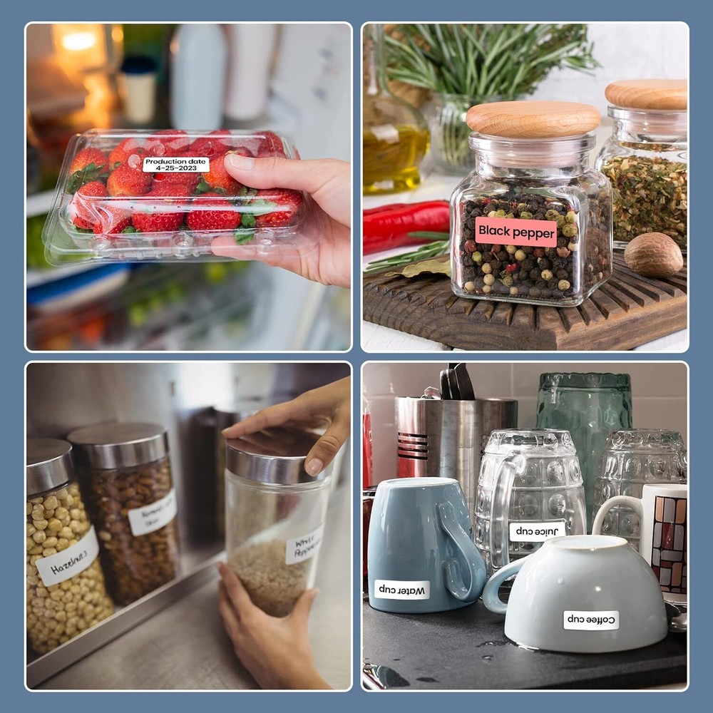 Label Maker Thermal Phomemo D30 Bluetooth Wireless Mini Portable Label Printer