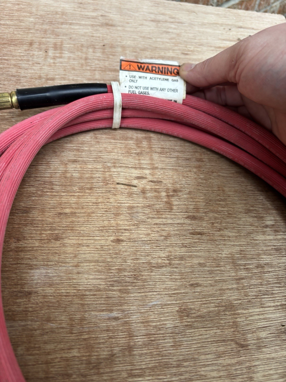TurboTorch 1412-0080 H-12 acetylene Propane Hose 12 Ft Long