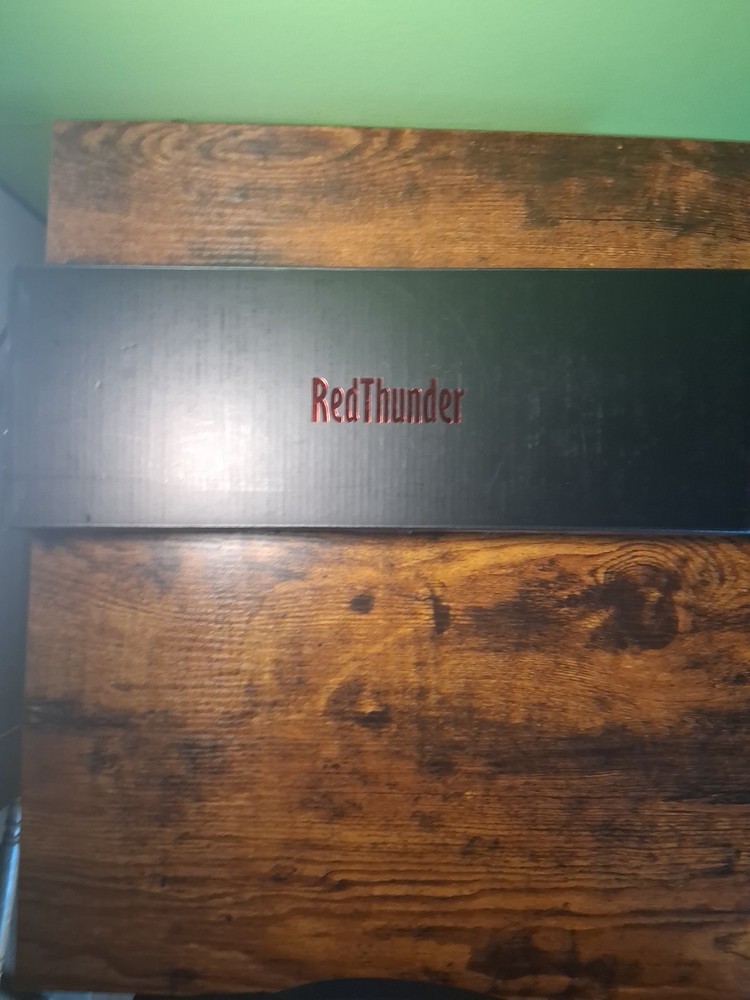 RedThunder Gaming Keyboard and Mouse Bundle Wired RGB Illuminated
