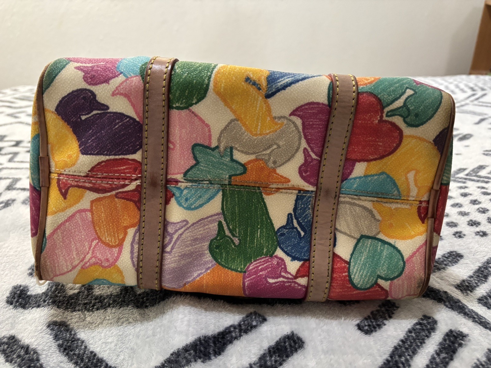 Dooney Bourke Wonder Duck Satchel please see all pics