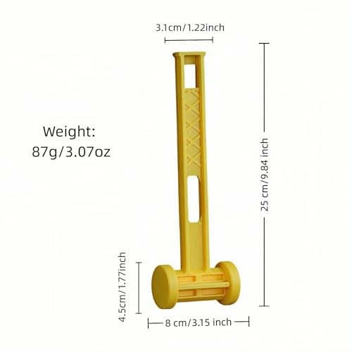 Ultralight PE Camping Hammer with Stake Puller Hole, Multifunctional Portable