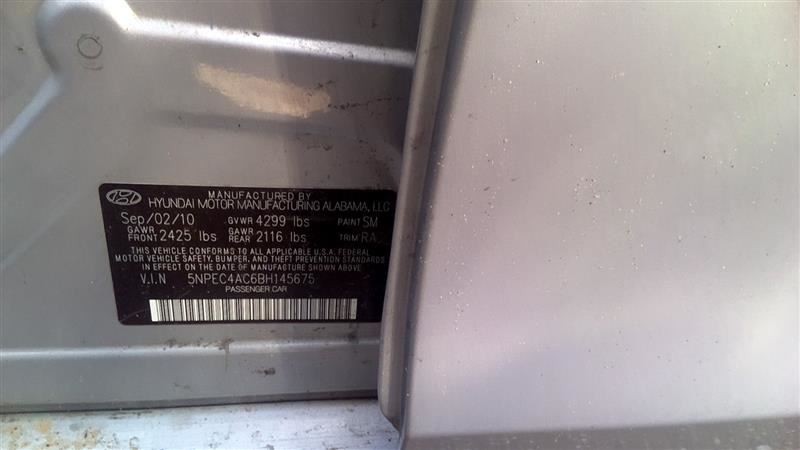 Engine ECM Electronic Control Module 2.4L Automatic Fits 11-14 SONATA 103961340