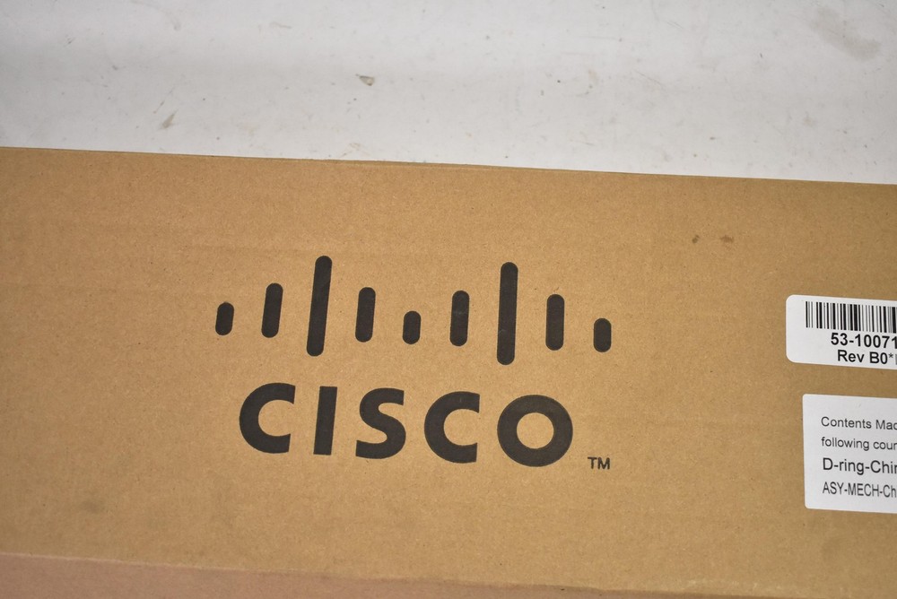 Cisco Rack Mount D-Ring Cable Management Kit Hardware Brackets 53-100718-03