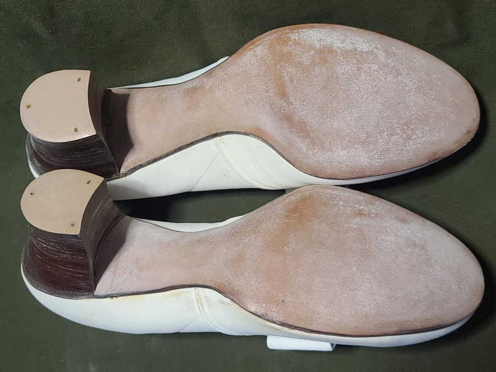 WWII Women's White US Marine Corps Bow Pump Shoes in Box Uniform USMC WAVES 7