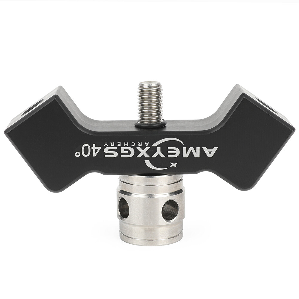 1Set Double Side V Bar Stabilizer Rod Adjustable Quick Disconnect Mount Shooting