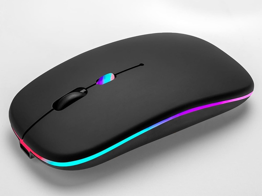 Universal Wireless Bluetooth (BT5.2/3.0)Dual Mode Mouse MacBook iPad PC Laptop