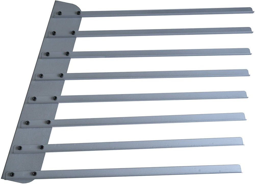 TECHTONGDA 8 Layer Screen Printing Wall Mounted Screen Frame Storage Rack Holder