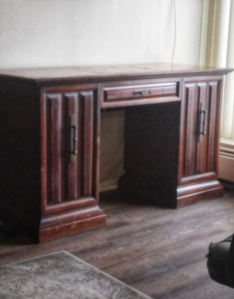 Antique, Solid Cherry Sewing Desk