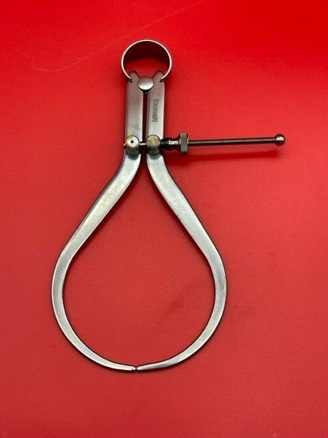 Starrett 79A-6 Yankee Spring-Type Outside Caliper, Solid Nut, 6"  IN STOCK