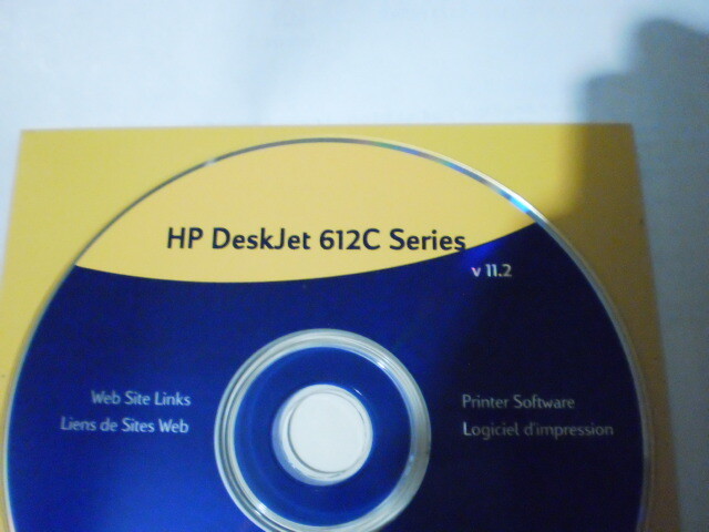 HP Deskjet 612C series printer software