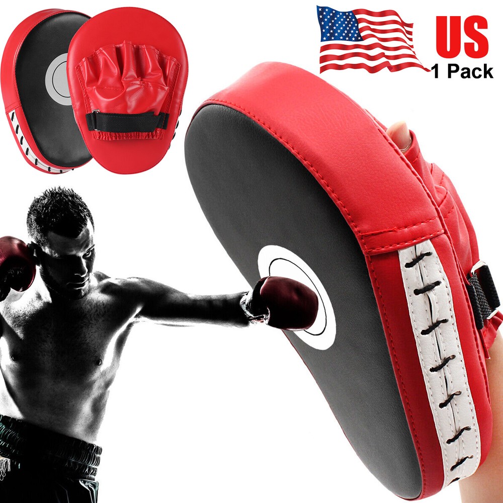 1/2PCS Specialized Curved Boxing Targets Training Leather Urethane Boxing Target