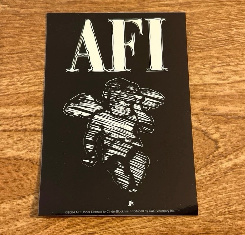 NEW & RARE 2002-2004 AFI Official Sticker Pack (4)