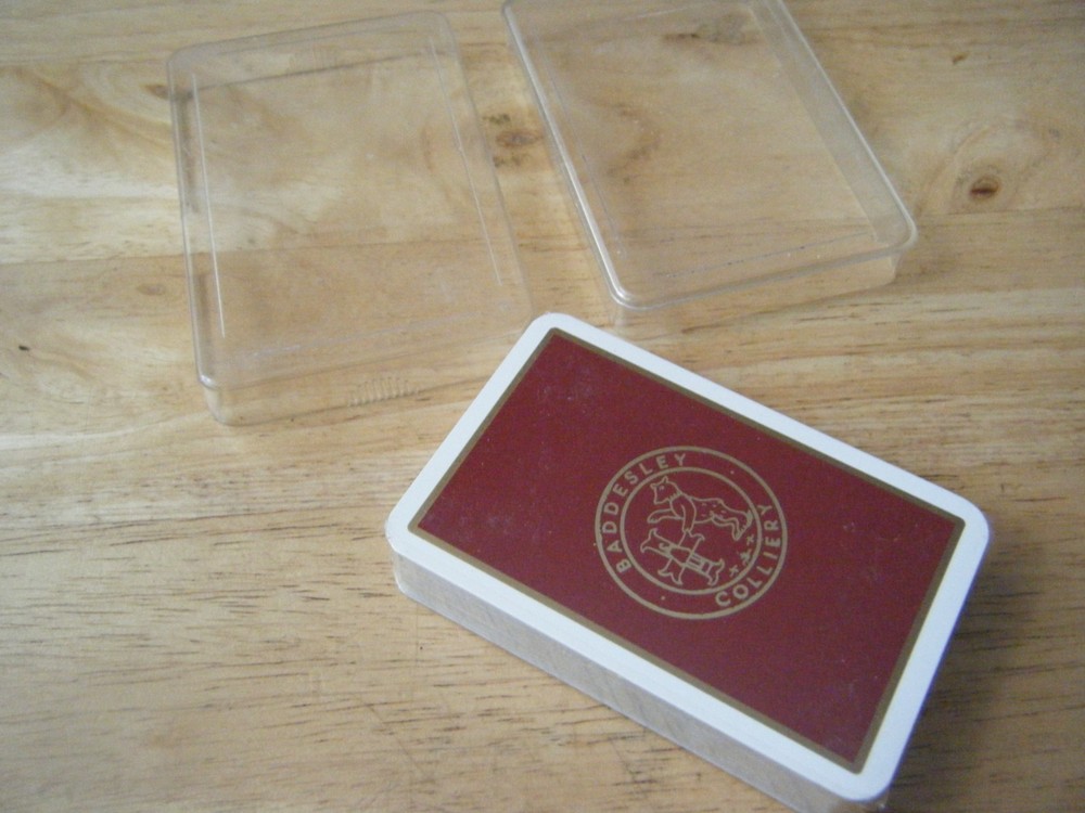 Vintage Baddesley Colliery Playing cards (sealed pack), Coal Mining Warwickshire