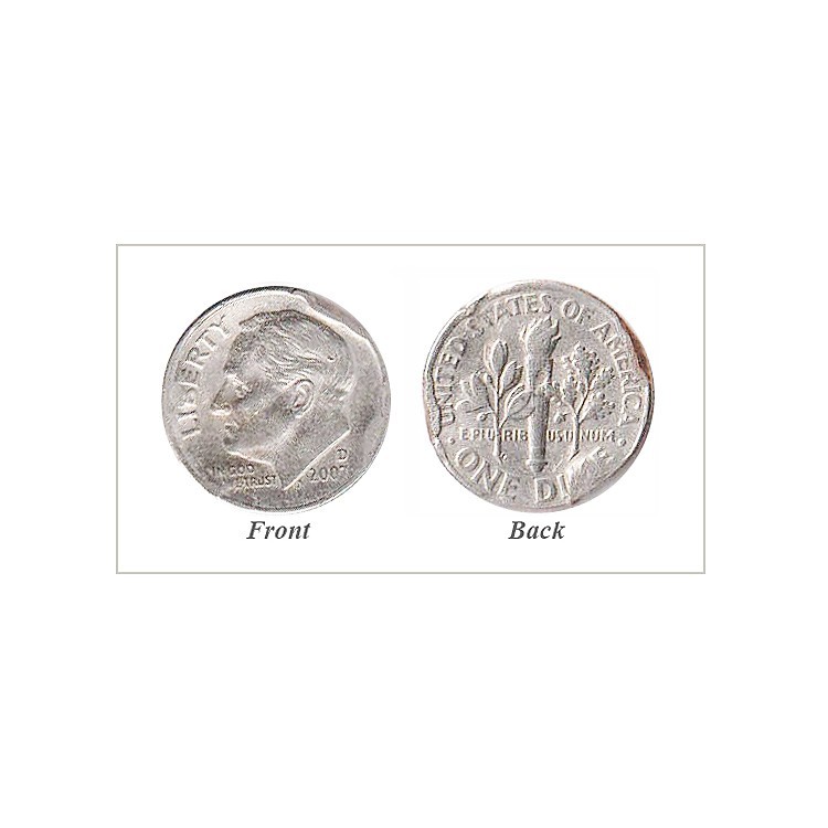 USA 10 Cent One Dime Coin _ Issued 2007 _ Error