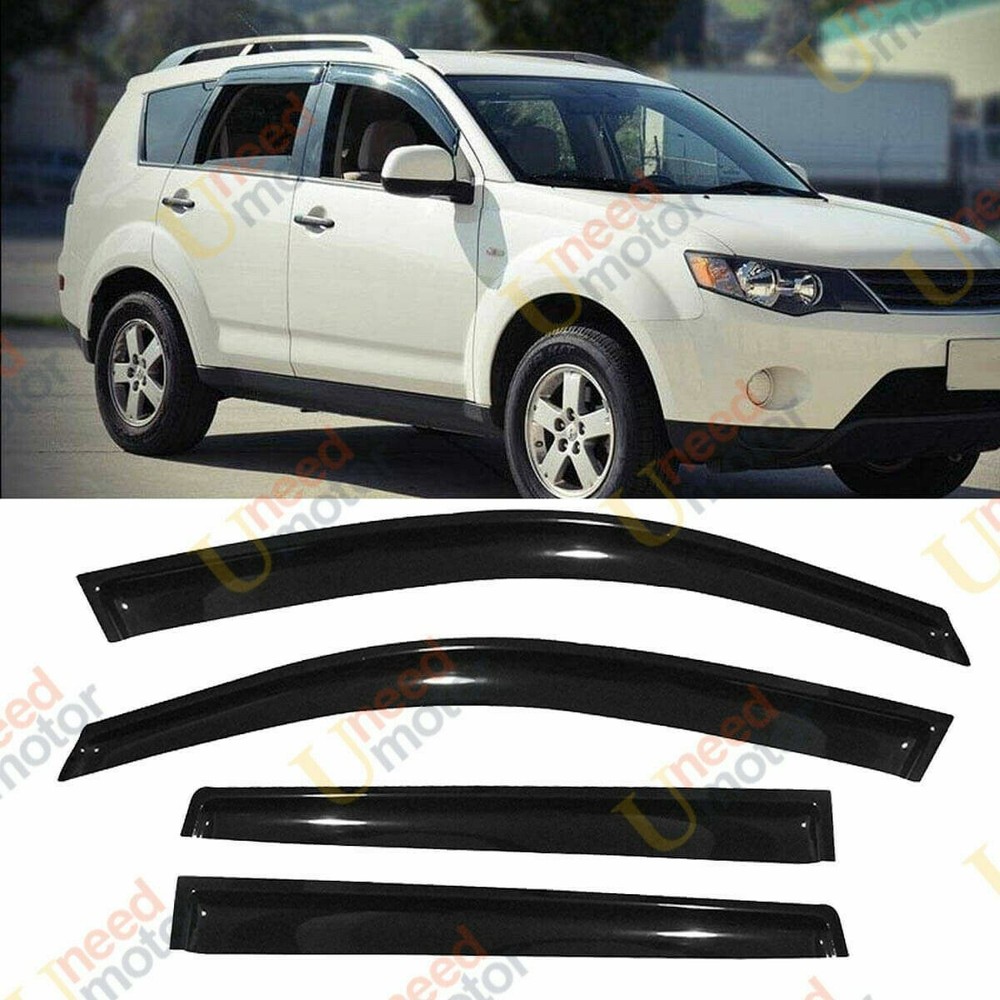 For GMC Acadia 2017-2022 WINDOW VISOR VENT SUN WIND RAIN GUARD DEFLECTOR