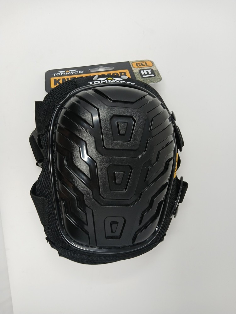 Tommyco Black Rubber Knee Armor