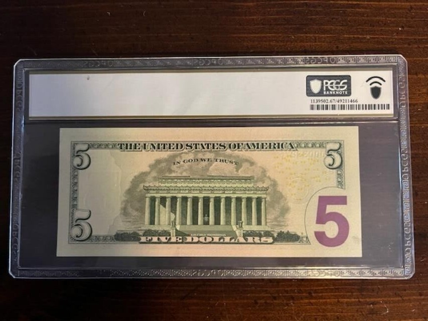 2017A $5 STAR NOTE Dollar Bill (CHICAGO) PCGS 67 PPQ Superb Gem Uncirculated