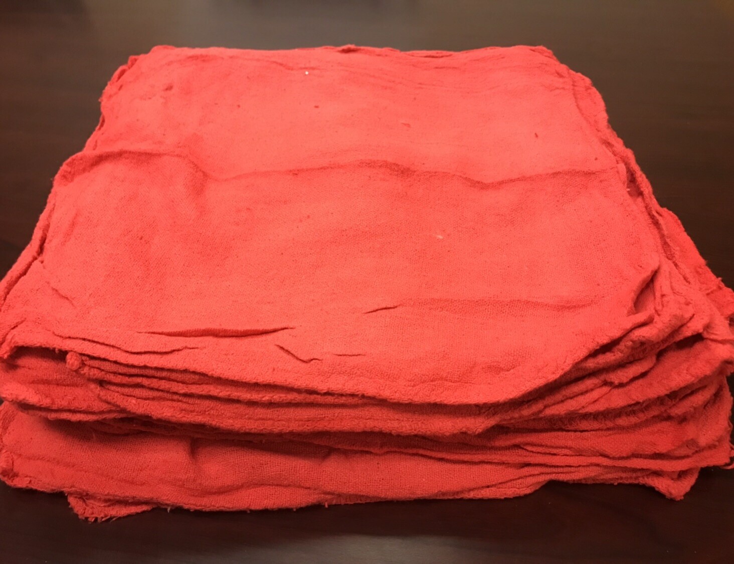 2500 new great mechanics shop rags towels Red jumbo 13"X14"