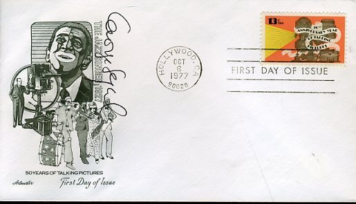 George Segal Signed Jsa Cert Sticker Fdc Authentic Autograph