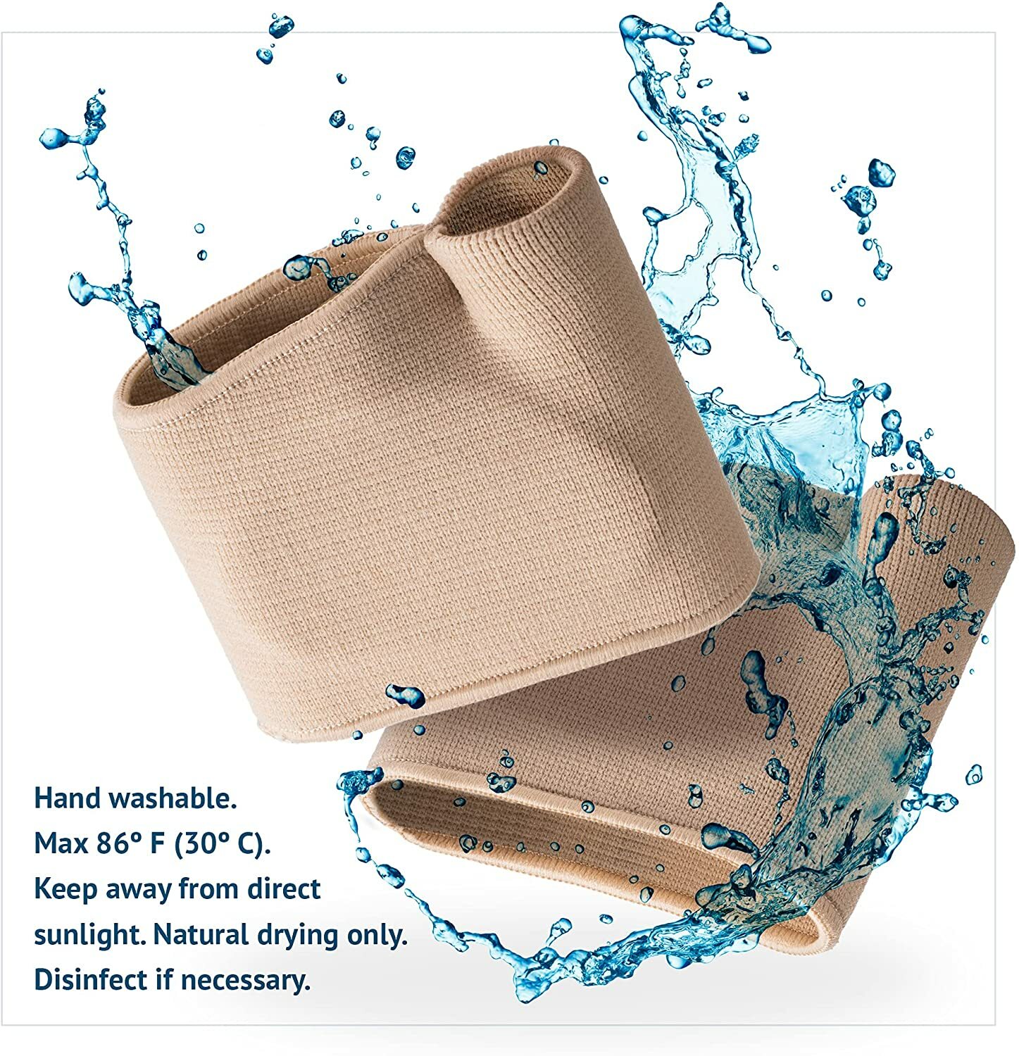 4 Pack For Man Women Fabric Metatarsal Pads Sleeve with Gel Sole Cushion Gift US