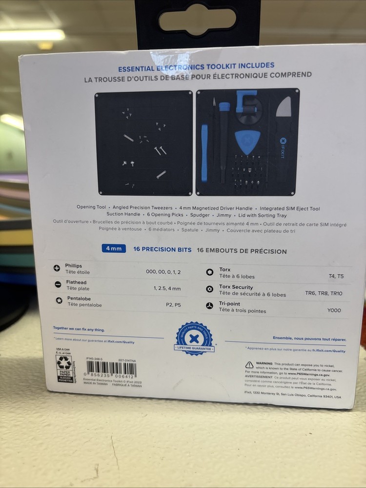 IFIXIT Essential Electronics Toolkit | IF145-348-5