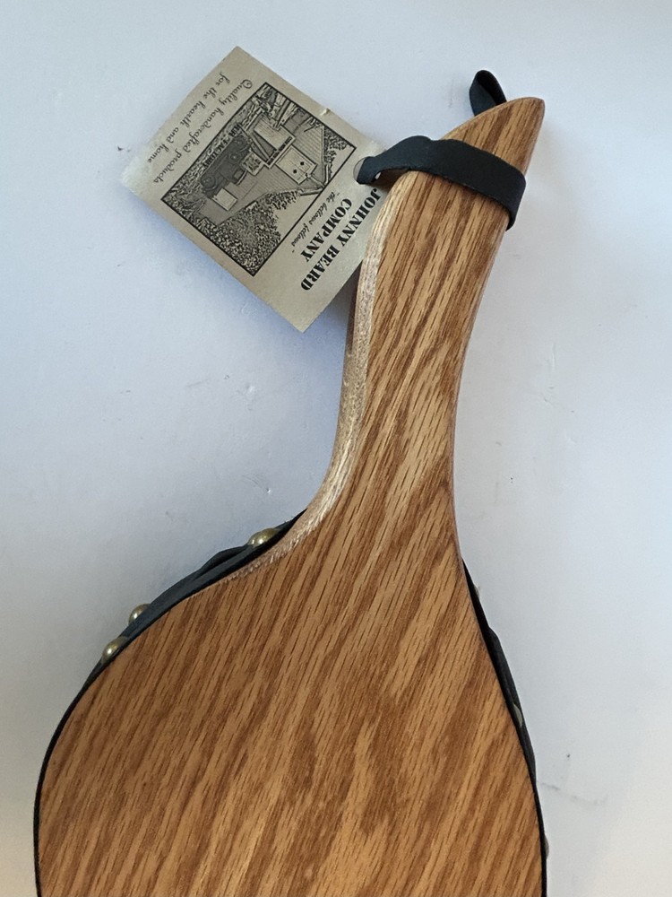 NEW - Johnny Beard Bellow - Solid Wood with Leather - Made in Oklahoma