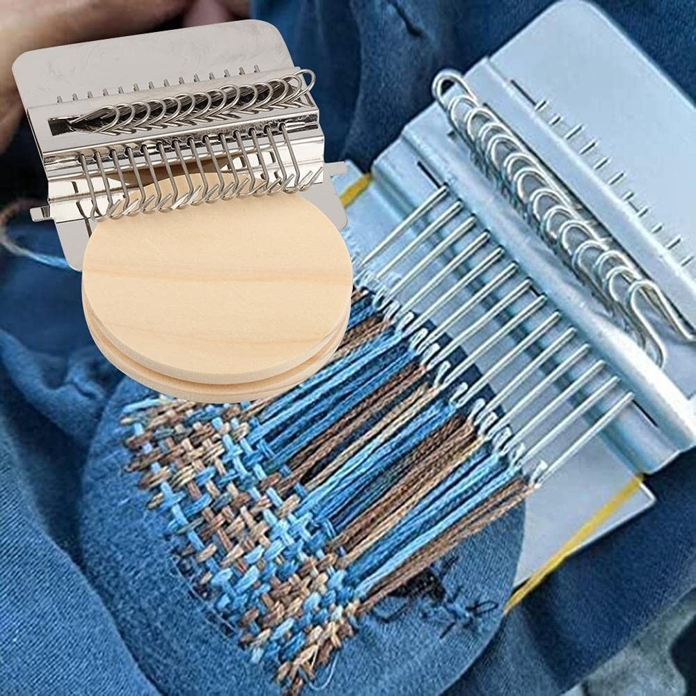 Gazaar Small Loom Speedweve Type Weave Loom Tool,Darning Mini Loom Quickly Machi