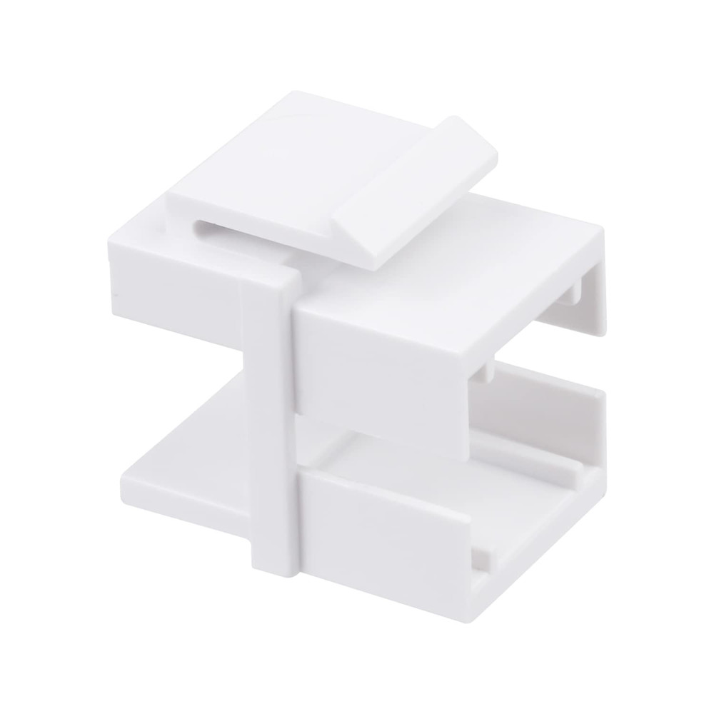 12 Pack Fiber Optic Coupler Keystone Jack Wall Plate Insert for Duplex LC or Sim