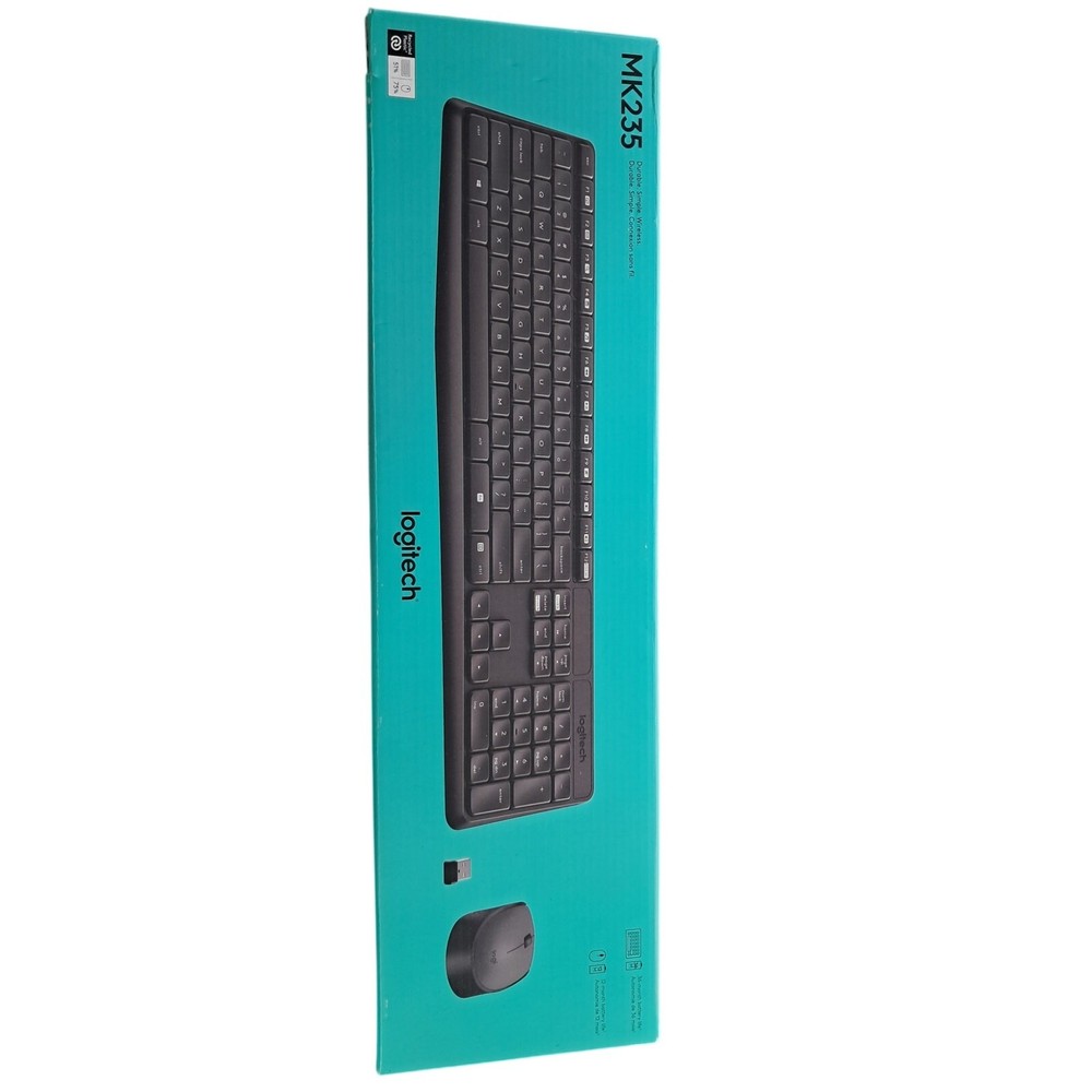 Logitech Mk235 Wirel3ss keyboard and mouse