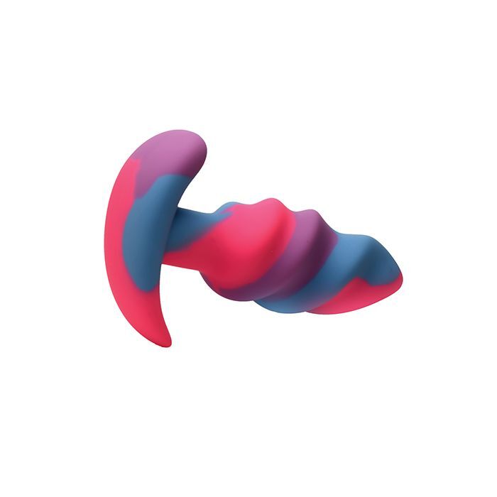 Creature Cocks Unicorn Swirl Silicone Butt Plug
