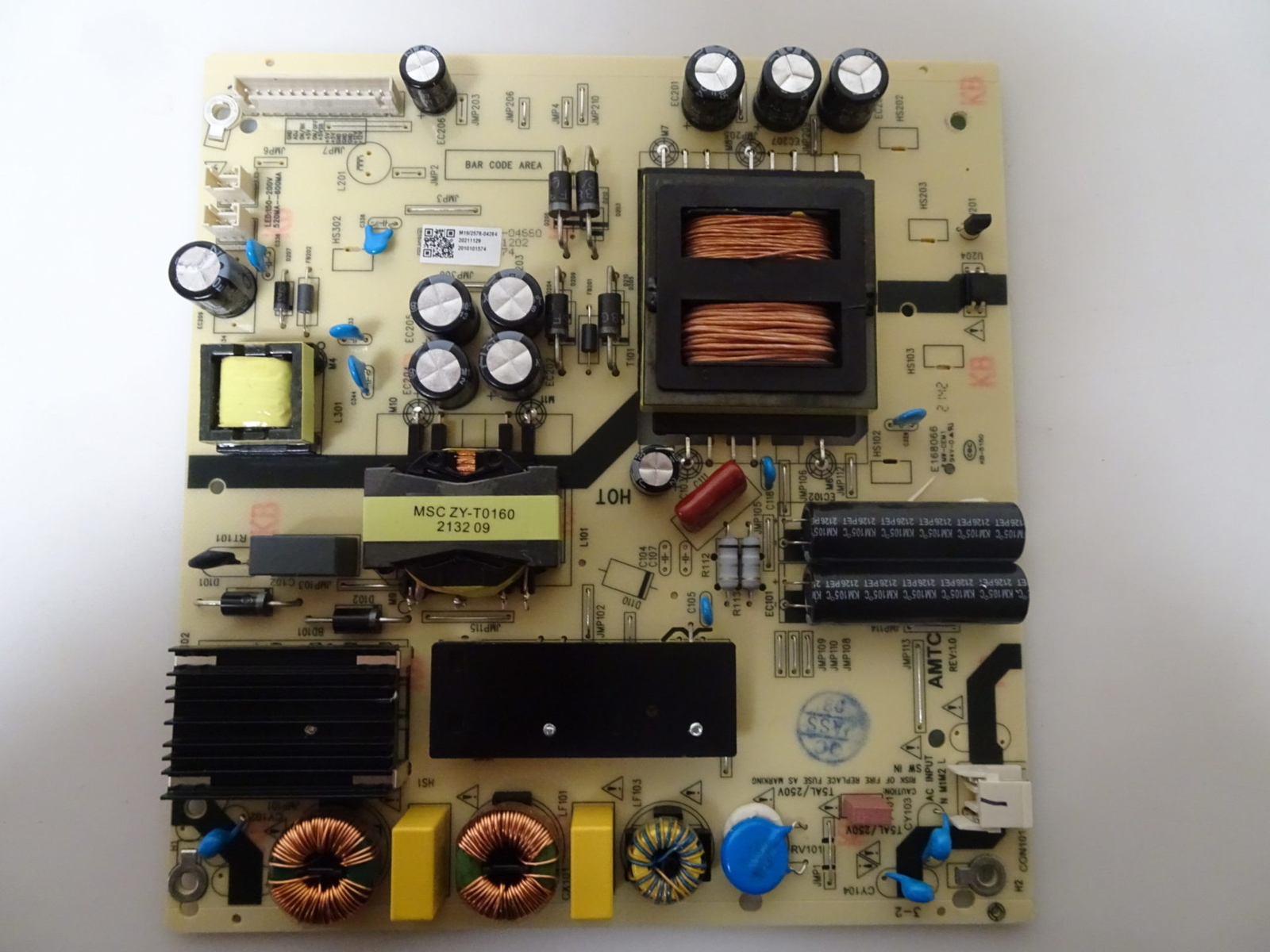Onn 100012587 Power Supply Board 514C5507M19