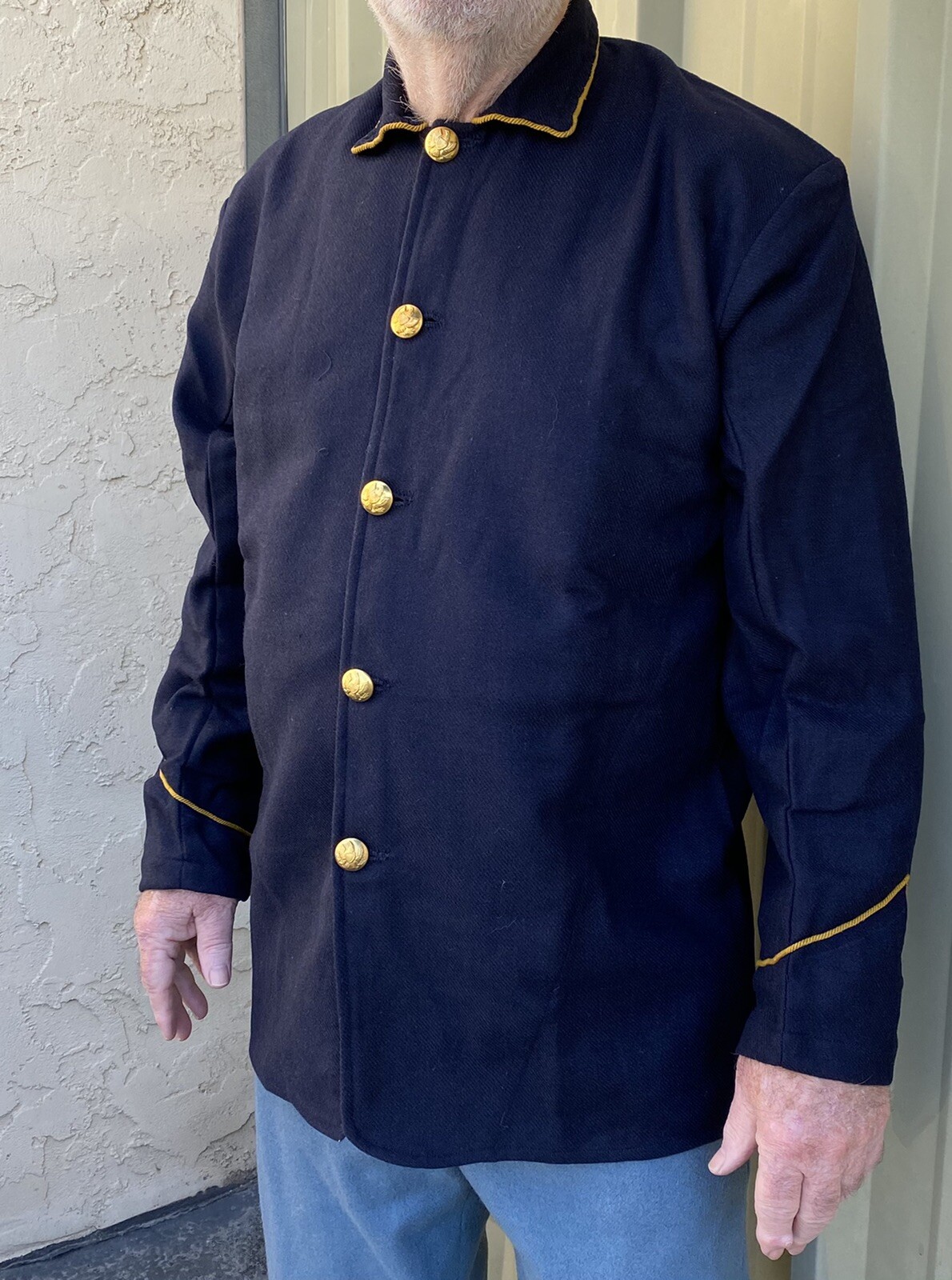 Model 1874 Unlined Blouse Blue Wool Cavalry Size 52