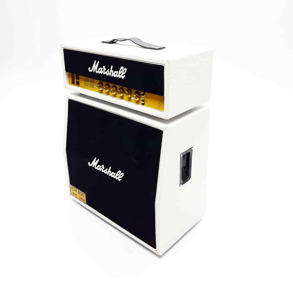 MARSHALL RHOADS LEAD MINIATURE REPLICA GUITAR AMPLIFIER COMBO AMP MINI WHITE    