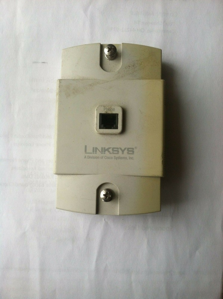 Linksys BA2WF ver 2 DSL wall mount phone filter