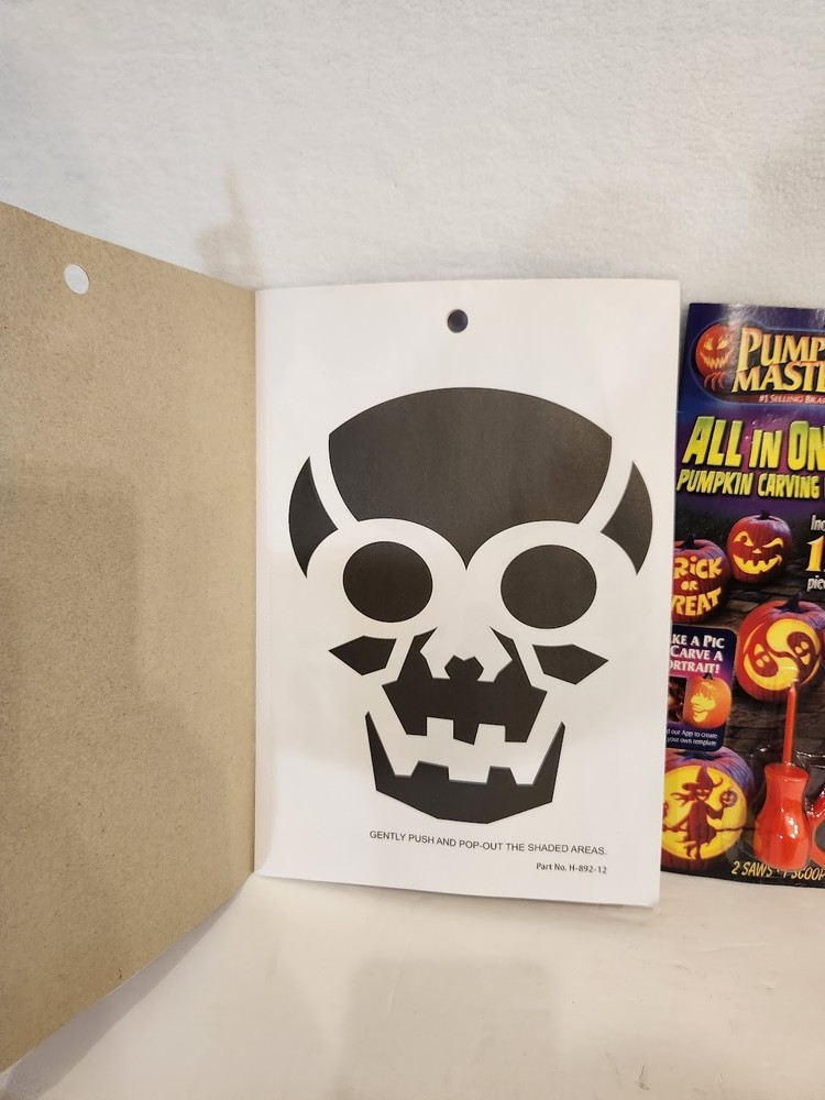 Perfect Pumpkin Carving Kit & Colossal Carving Kit with Instructions & Patterns