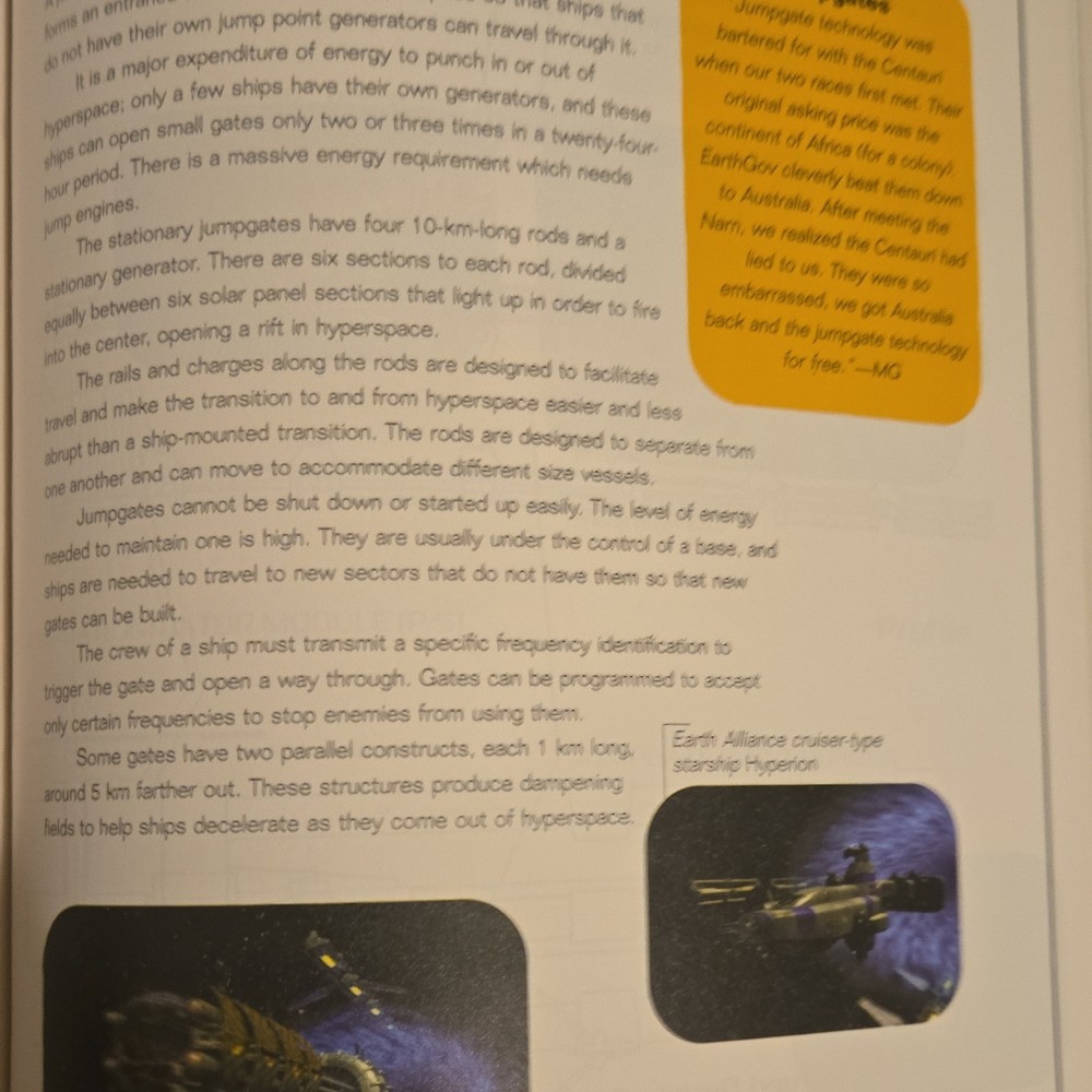 Babylon 5 Security Manual Science Fiction & Horror