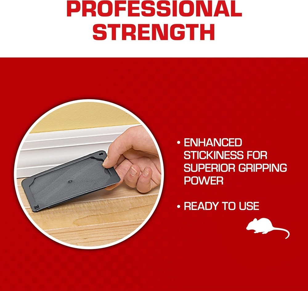 Ready-to-Use Eugenol Mouse Glue Traps – 6 Disposable Pest Control Solutions