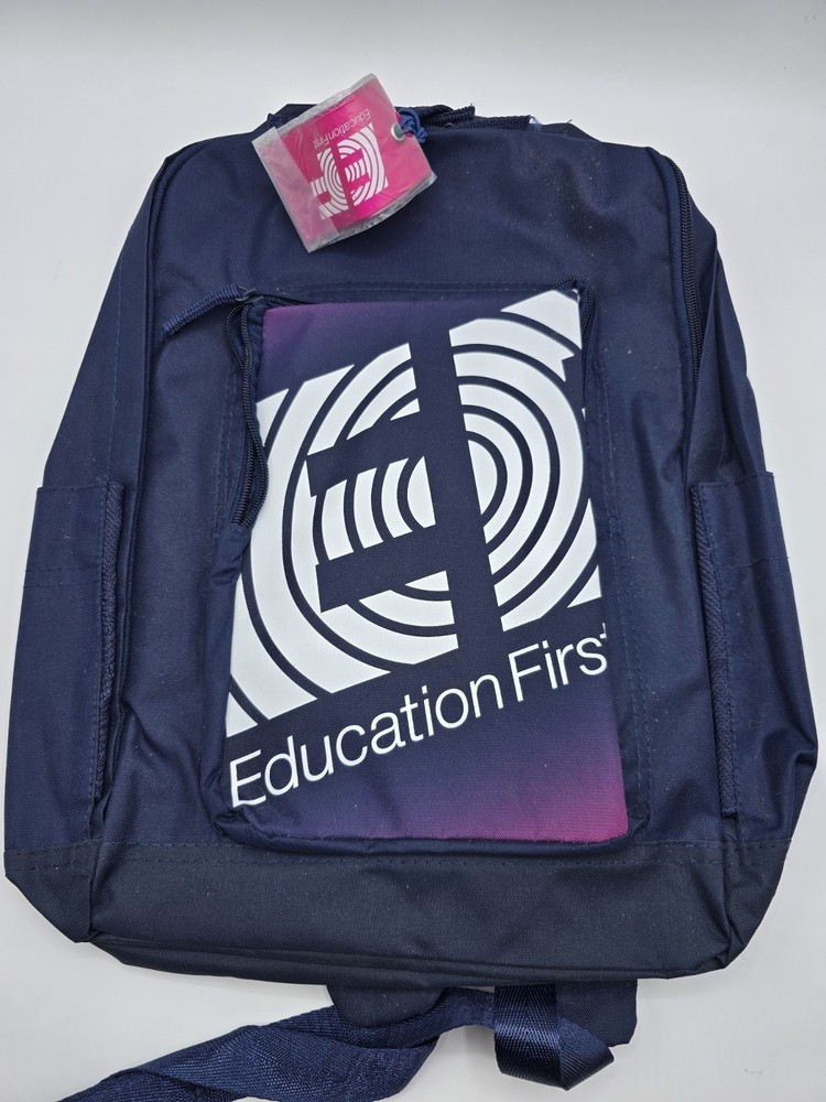 Education First EF Cycling ProTour Backpack Navy Blue New