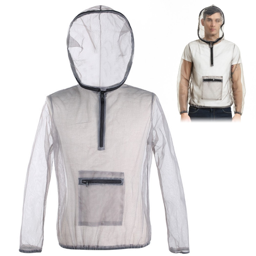 Mesh Hooded Bug -mosquito See Through Q9Q9